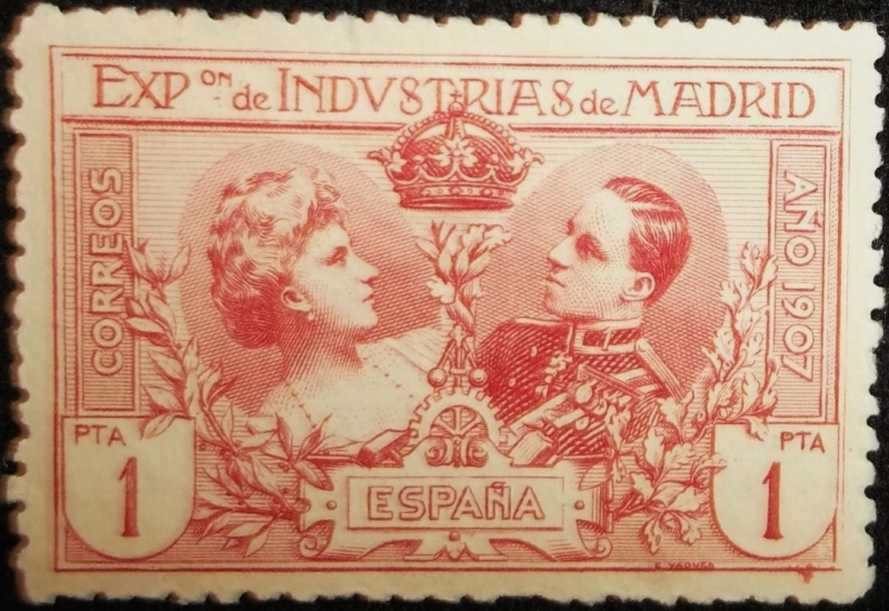 King Alfonso XIII & Queen Victoria Eugenia