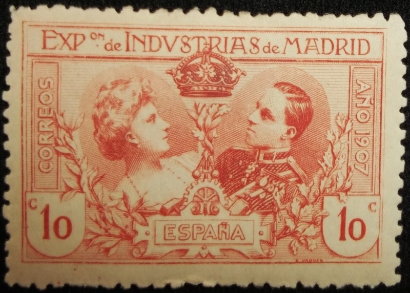 King Alfonso XIII & Queen Victoria Eugenia