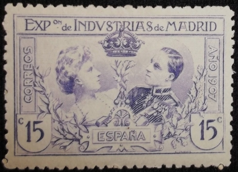 King Alfonso XIII & Queen Victoria Eugenia