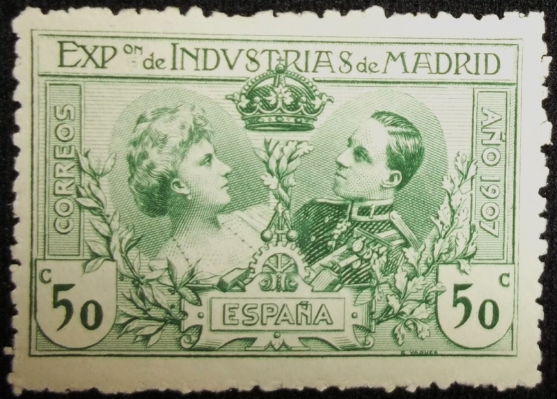 King Alfonso XIII & Queen Victoria Eugenia