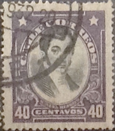 Intercambio 0,40  usd  40 cents. 1921