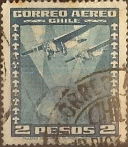 Intercambio 0,20  usd  2 pesos 1934