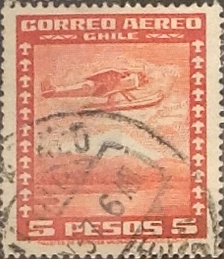 Intercambio 0,20  usd  5 pesos 1934