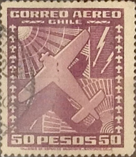 Intercambio 0,60  usd  50 pesos 1934