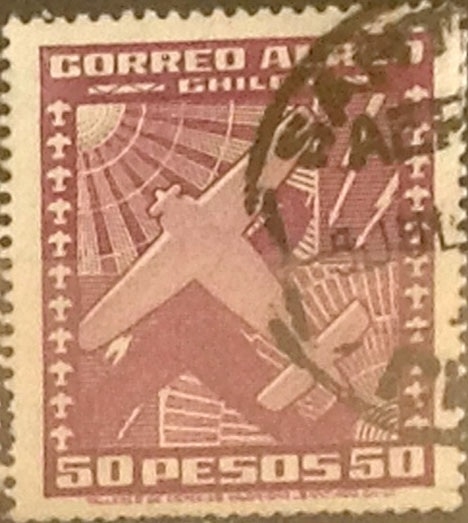 Intercambio 0,60  usd  50 pesos 1934