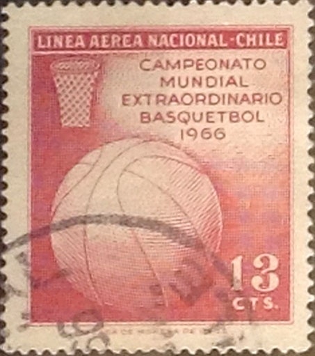 Intercambio 0,20  usd 13 cents. 1966