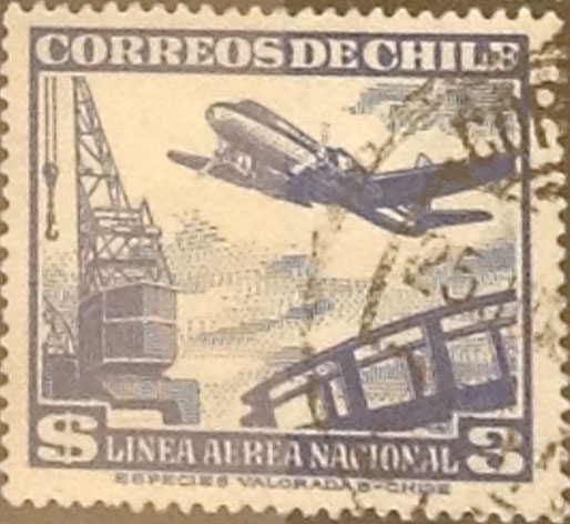 Intercambio 0,20  usd 3 peso 1950