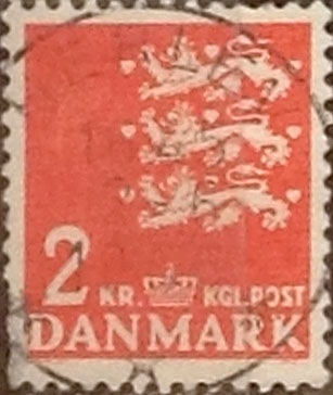 Intercambio 0,20 usd 2 krone 1947