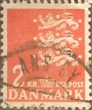 Intercambio 0,20 usd 2 krone 1947