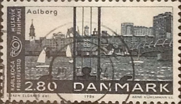 Intercambio 0,50 usd 2,80 krone 1986