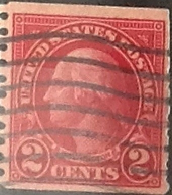 Intercambio 0,20 usd 2 cents. 1923