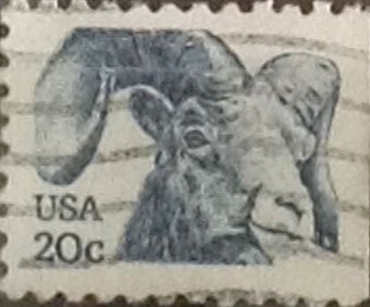 Intercambio 0,20 usd 20 cents. 1982