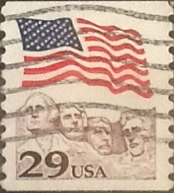 Intercambio 0,20 usd 29 cents. 1991