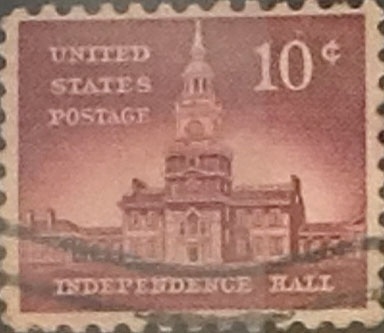 Intercambio 0,20 usd 10 cents. 1956