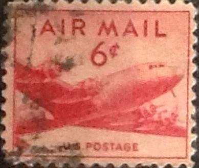 Intercambio 0,20 usd 6 cents. 1949