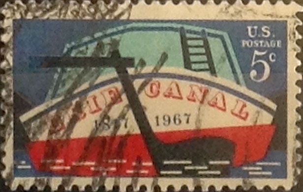 Intercambio cxrf2 0,20 usd 5 cents. 1967