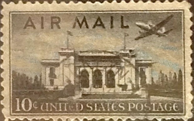 Intercambio 0,20 usd 10 cents. 1947
