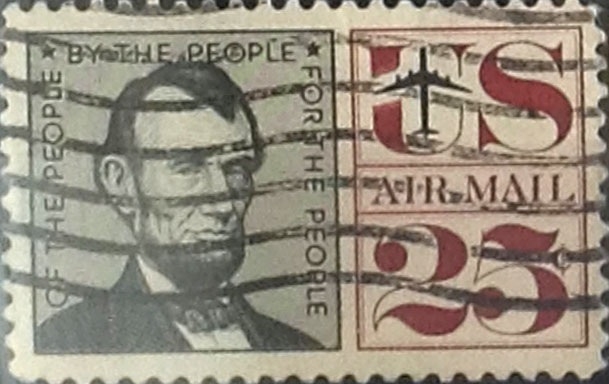 Intercambio 0,20 usd 25 cents. 1960