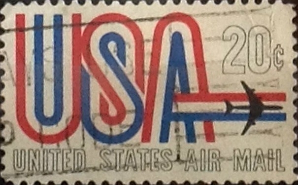 Intercambio 0,20 usd 20 cents. 1968