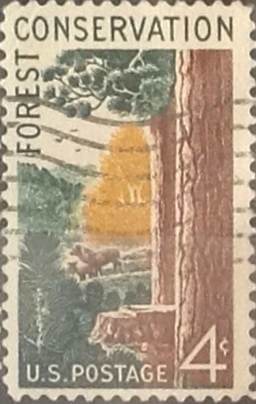 Intercambio 0,20 usd 4 cents. 1958