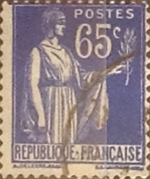 Intercambio 0,20 usd 65 cents 1937