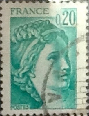 Intercambio 0,20 usd 20 cents. 1977