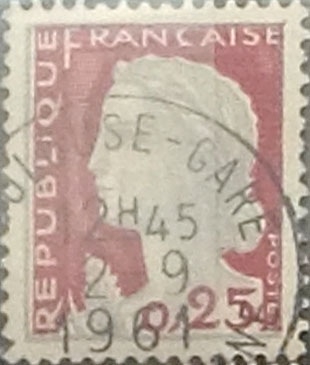 Intercambio 0,20 usd 25 cents. 1960