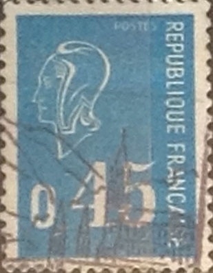 Intercambio 0,20 usd 45 cents. 1971