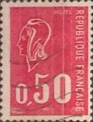 Intercambio 0,20 usd 50 cents. 1971