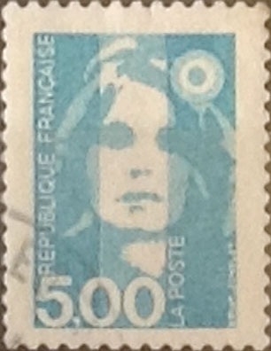 Intercambio 0,20 usd 5 francos 1991