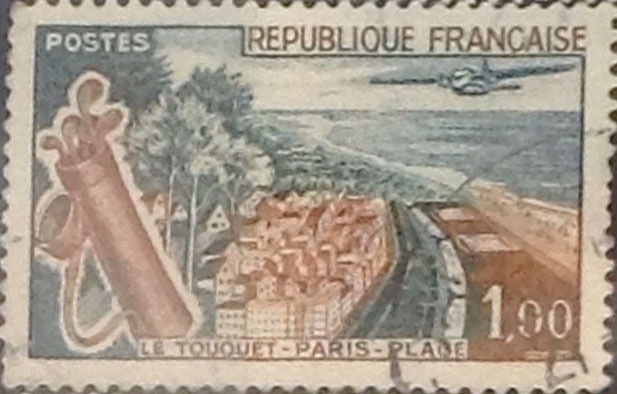 Intercambio 0,20 usd 1 francos 1962