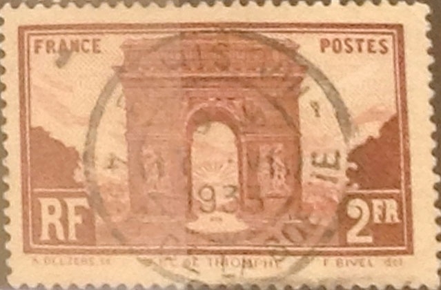 Intercambio 1,00 usd 2 francos 1931