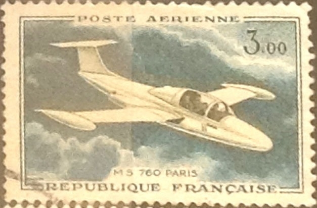 Intercambio 0,20 usd 3 francos 1960