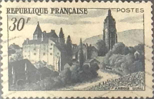 Intercambio 0,25 usd 30 francos 1951