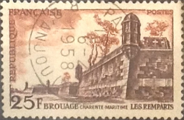 Intercambio 0,20 usd 25 francos 1955
