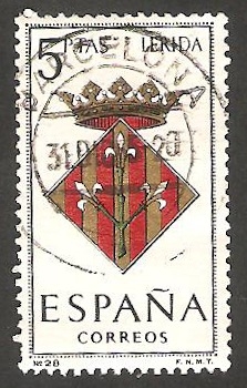 1554 - Escudo de la provincia de Lérida