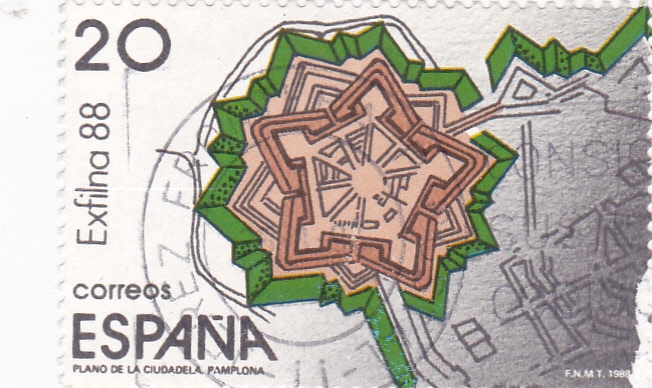 Exfilna-88 plano de la ciudad de Pamplona  (20)