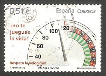 4697 - Valores Cívicos, ¡ no te juegues la vida !