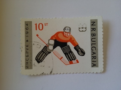 Bulgaria - Winter Olympic Games Innsbruck 1964 - ice hockey (10st)