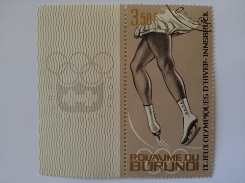 Burundi - Winter Olympic Games Innsbruck 1964 - Ice dancing