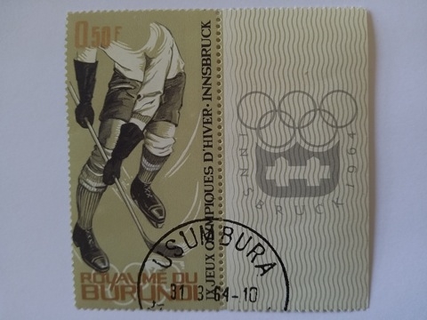 Burundi - Winter Olympic Games Innsbruck 1964 - Ice hockey
