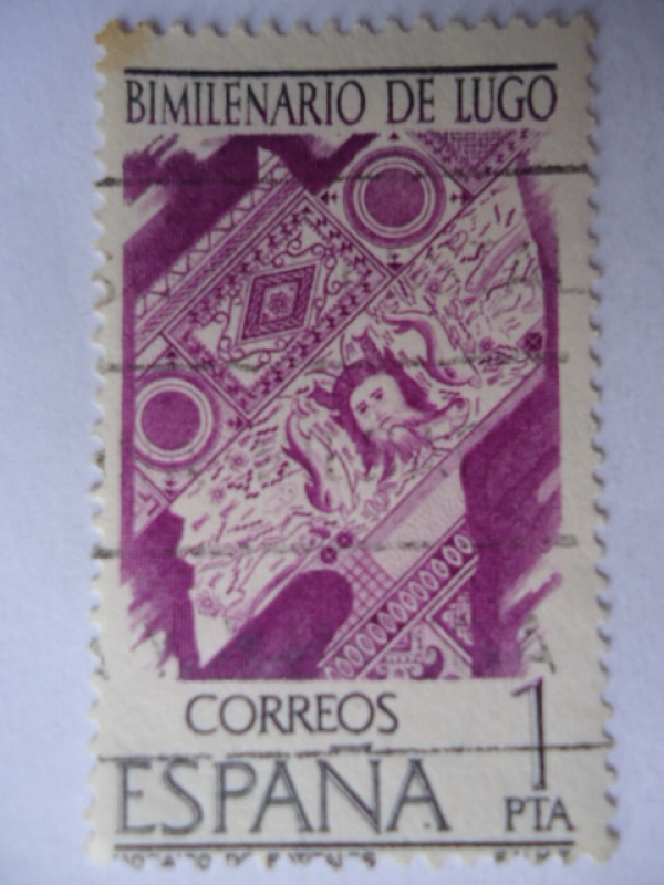 Ed: 2356- Bimilenario de Lugo- Mosaico de Batitales.