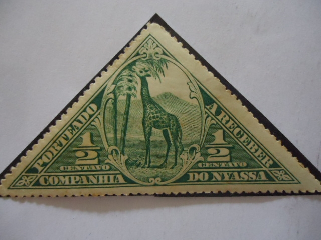 Nyassa- Postage Due in Reis - Girafa-Companhia Do Nyassa.