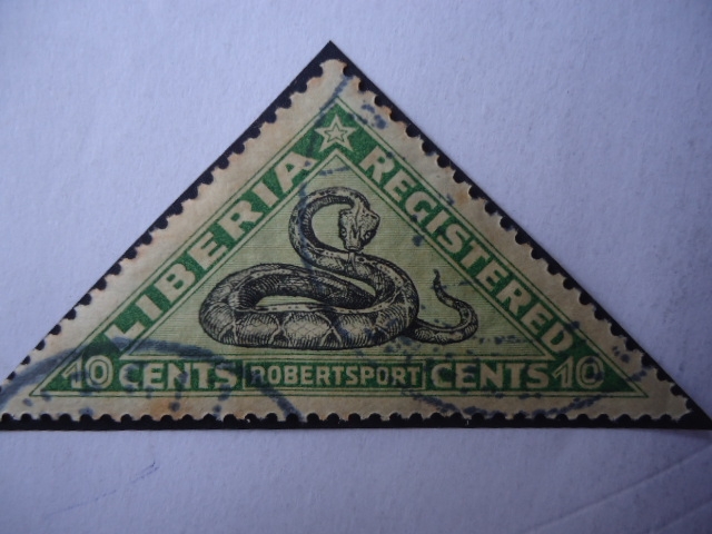 Serpiente (Robertsport)-(Serie de 5 sellos)