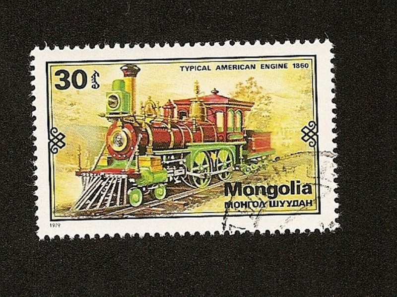 Locomotora Típica Americana 1860