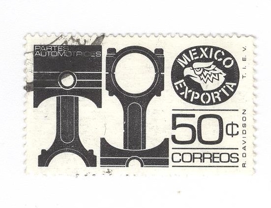 México exporta: Partes automotrices