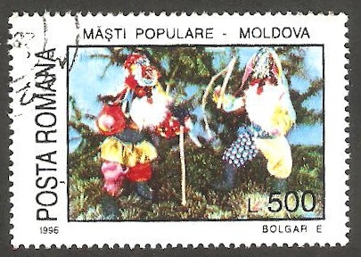 4305 - Máscara popular Moldova