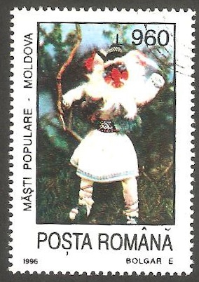 4306 - Máscara popular Moldova