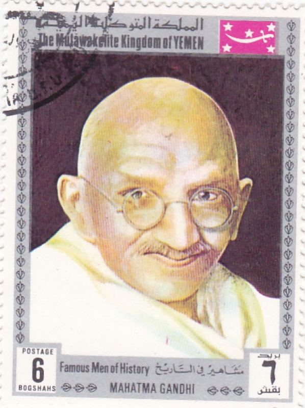 Mahatma Gandhi-Personajes famosos de la historia