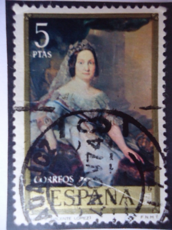 Ed;2150- Isabel II - Pintura de Vicente López